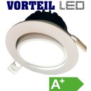 15 Watt LED Einbau-Strahler (2. Gen) wei&szlig; 3000k wei&szlig; 38&deg; Grad