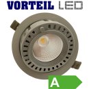 30 Watt LED Einbau-Strahler (A) grau, (2400 Lumen)