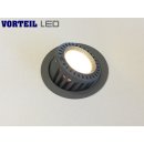 30 Watt LED Einbau-Strahler (A) grau, (2400 Lumen)