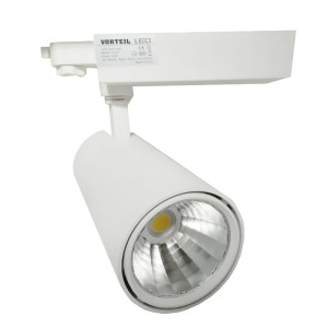 3 Phasen LED Strahler 40W für Stromschienen (A++) weiß, 4400 Lumen