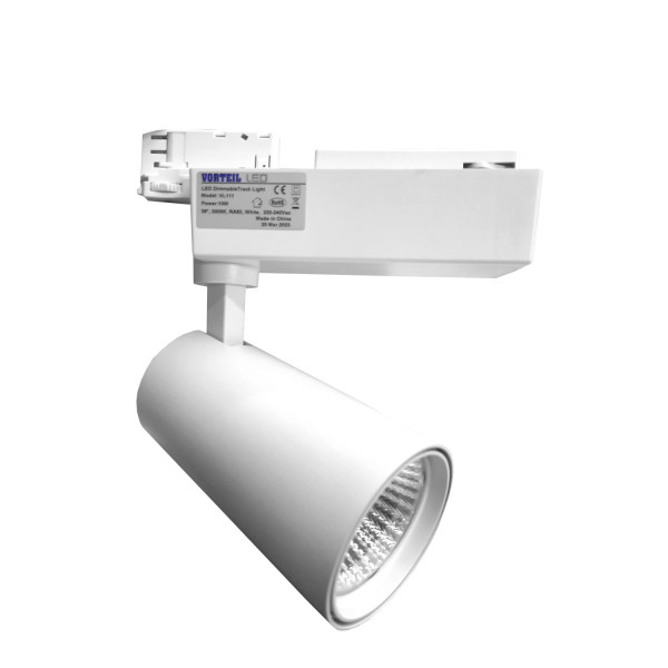 3 Phasen LED Strahler 5w für Stromschienen weiß