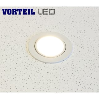 15 Watt LED Einbau-Strahler (A+) weiß, (1500 Lumen)